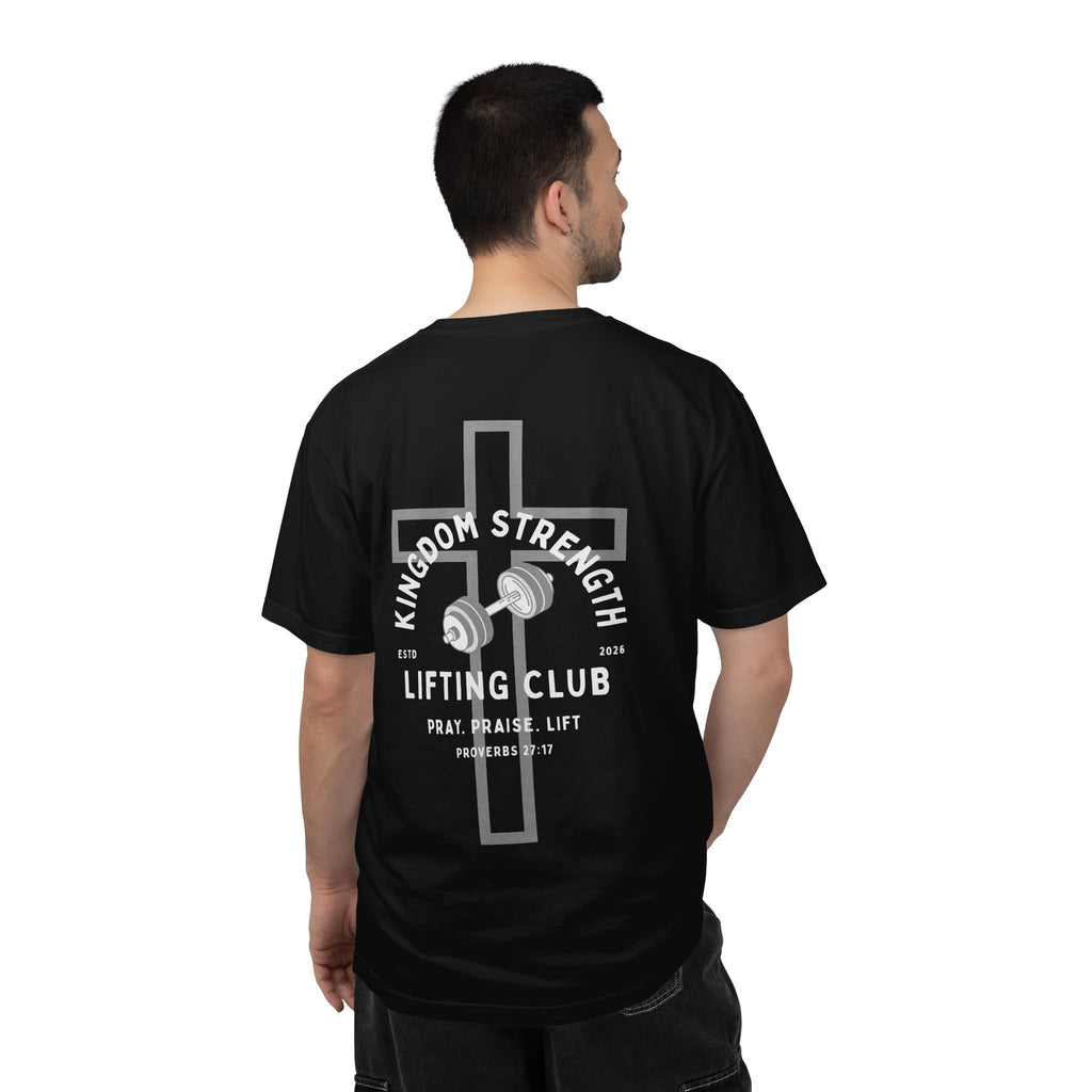 Kingdom Strength Lifting Club T-Shirt | Built By God Gym Apparel